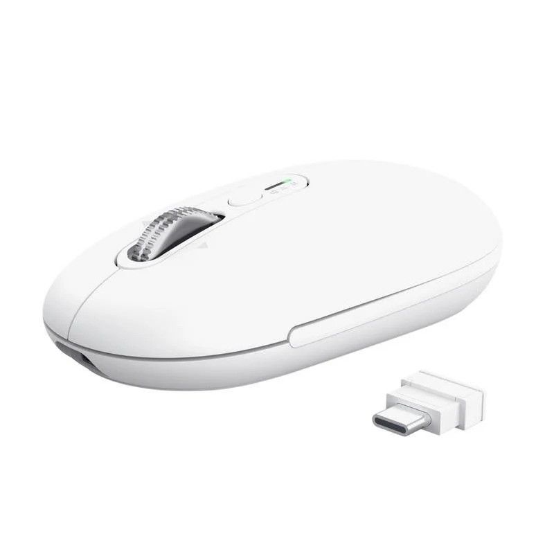 RATON TRUST SERON WIRELESS HYPERSCROLL SLIM WHITE - Imagen 2