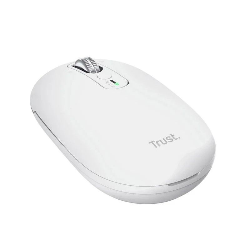 RATON TRUST SERON WIRELESS HYPERSCROLL SLIM WHITE - Imagen 3