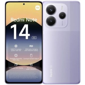 SMARTPHONE XIAOMI REDMI NOTE 14 6.67 6GB/128GB/108MP/NFC/5G PURPLE