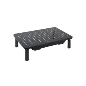 SOPORTE TOOQ SOBREMESA ELEVADOR PARA MONITOR/NOTEBOOK 20KG BLACK