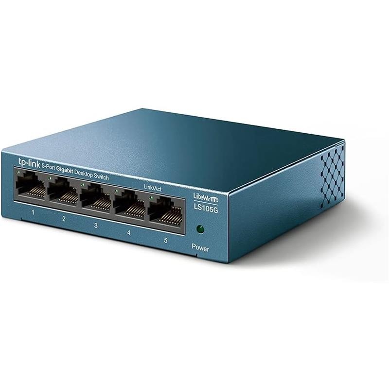 SWITCH TP-LINK GIGABIT 5 PUERTOS LS105G METALICO - Imagen 2