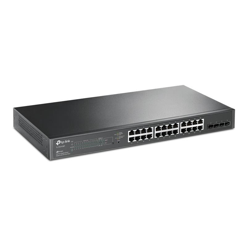 SWITCH TP-LINK OMADA JETSTREAM 28 PUERTOS TL-SG2428P 24 POE + 4 SFP RACK - Imagen 2