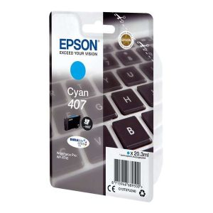 TINTA EPSON C13T07U240 L T07U2 CYAN WF-4745DTWF 407L
