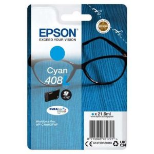 TINTA EPSON C13T09K24010 T09K2 CYAN WF-4810DTWF 408L