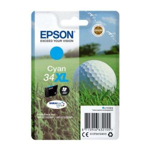 TINTA EPSON C13T34724010 CYAN 34XL DURABRITE ULTRA T3472