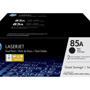 TONER HP PACK X2 CE285AD BLACK