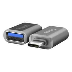 ADAPTADOR TRUST USB-A A USB-C ( PACK 2UD )