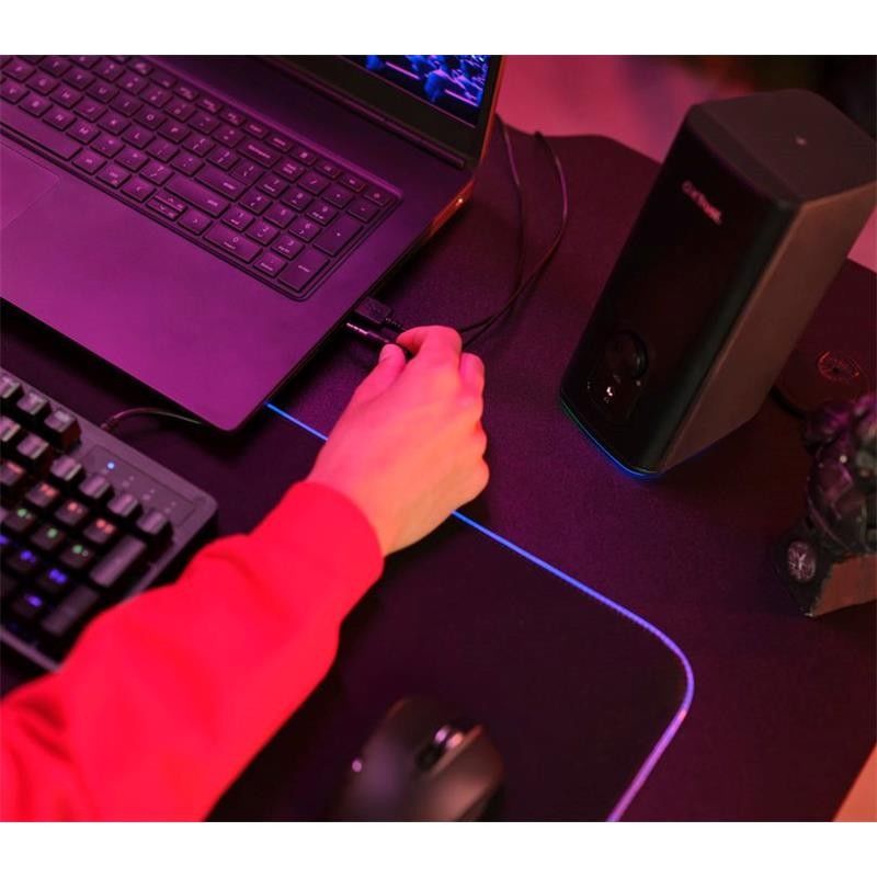 ALTAVOCES TRUST GXT 612 CETIC GAMING RGB 2.0 USB/WIRELESS BLACK - Imagen 6