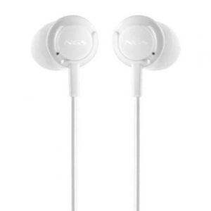 AURICULARES + MICROFONO NGS CROSS STEP IN EAR USB-C WHITE