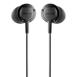 AURICULARES + MICROFONO NGS DRIFT IN EAR JACK 3,5MM BLACK