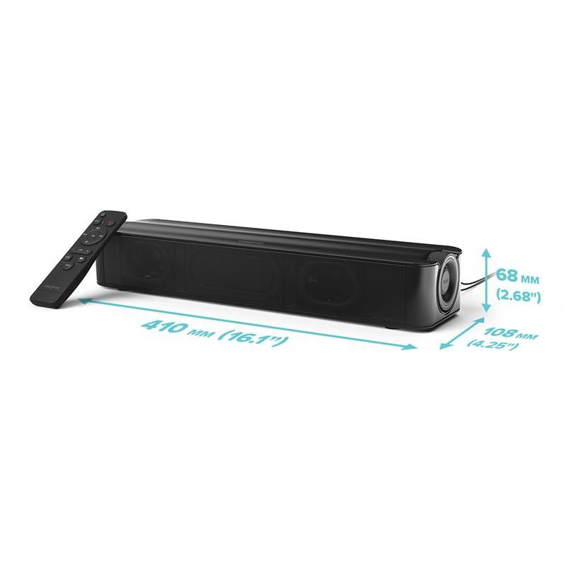 BARRA DE SONIDO CREATIVE STAGE SE MINI WIRELESS BT 5.3 AUX USB-C 24W - Imagen 3