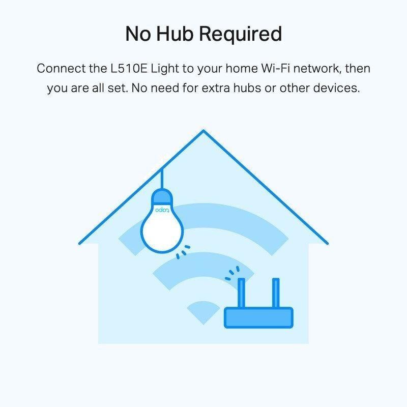 BOMBILLA INTELIGENTE E27 TP-LINK LED 2700K BLANCO AJUSTA WIFI - Imagen 4
