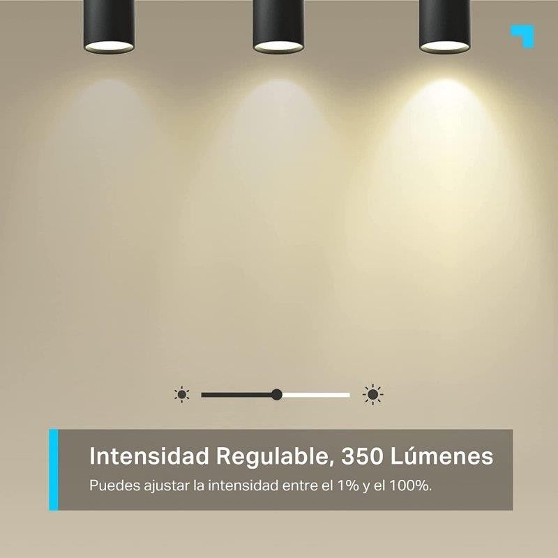 BOMBILLA INTELIGENTE GU10 TP-LINK LED MULTICOLOR 6500K BLANCO AJUSTA WIFI - Imagen 8