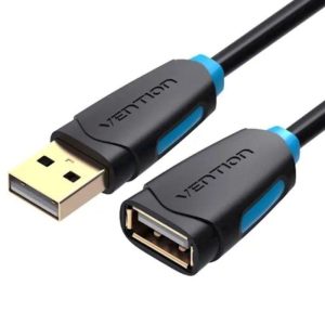 CABLE ALARGADOR USB-A VENTION AMPLIFICADO 2.0 TIPO USB-A/M – USB-A/H 10M