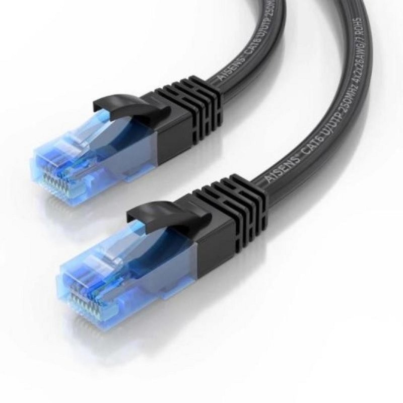 CABLE DE RED CAT.6 UTP 5M AISENS BLACK - Imagen 2