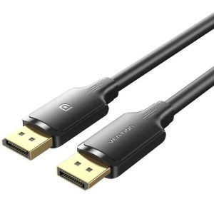 CABLE DISPLAYPORT 1.2 4K VENTION DP/M – DP/M 1M BLACK