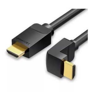 CABLE HDMI 2.0 4K VENTION HDMI/M – HDMI/M 3M ACODADO BLACK