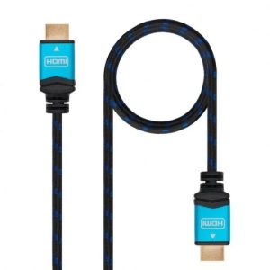 CABLE HDMI V2.0 ALTA VELOCIDAD 4K 60HZ 18GBPS NANOCABLE 7M TRENZADO