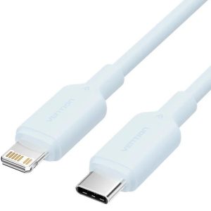 CABLE USB 2.0 VENTION USB-C – LIGHTNING 27W 480MBPS 1M BLUE