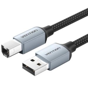 CABLE VENTION USB 2.0 480MBPS USB-B /M – USB-A/M 10M GREY