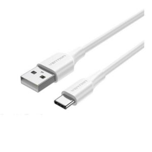 CABLE VENTION USB-A/M – USB-C/M 3A 480MBPS 60W 1.5M WHITE