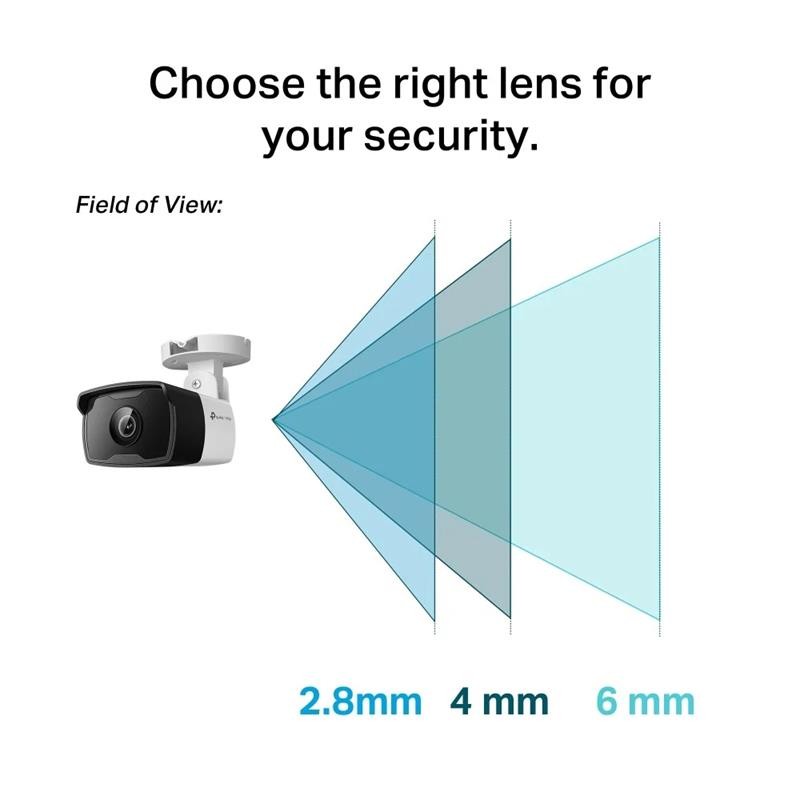 CAMARA IP TP-LINK VIGI BULLET EXTERIOR 2MP 2.8MM IR 30M IP67 POE/CC - Imagen 3