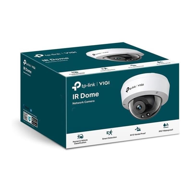 CAMARA IP TP-LINK VIGI DOMO EXTERIOR 2MP 4MM IR 30M IP67 POE - Imagen 2