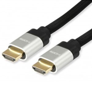 Cable EQUIP HDMI/M a HDMI/M 1m Negro/Gris (EQ119380)