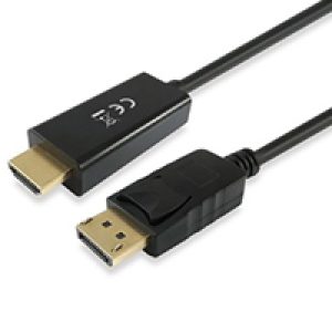 Cable EQUIP DP/M a HDMI/M 2m Negro (EQ119390)