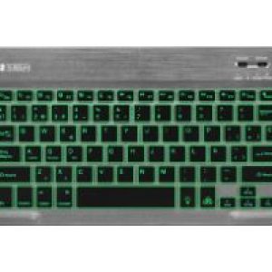Teclado SUBBLIM Retroiluminado BT Gris (SUB-KBT-SMBL31)