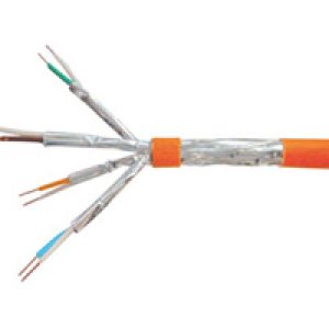 Cable EQUIP Cat.7 S/FTP AWG23 100m Naranja (EQ187321)