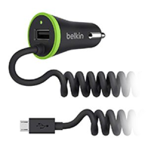 Cargador de Coche BELKIN USB Lightning (F8J154BT04-BLK)