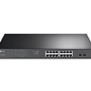 Switch TP-Link 16xRJ45 PoE+ Rack Negro (TL-SG1218MPE)