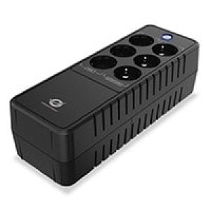 S.A.I. CONCEPTRONIC 650VA 360W 2xRJ45 Negra (ZEUS05E)