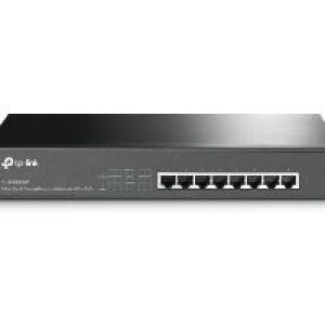 Switch TP-Link 8xRJ45 GbE PoE+ Rack (TL-SG1008MP)
