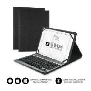 Funda+Teclado SUBBLIM 9.6″-10.8″ Negra (SUB-KT2-BT0001)