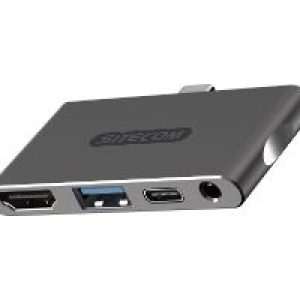 Adaptador Sitecom USB-C a USB-A/PD/HDMI/Audio (CN-392)