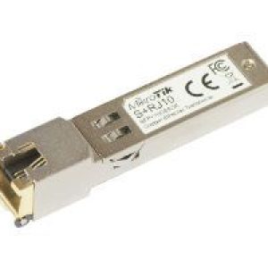 Módulo Transceptor Mikrotik SFP+ RJ45 GbE (S+RJ10)