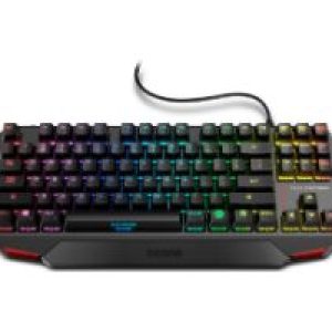Teclado Gaming Ozone TKL RGB Negro (OZALPHASTRIKESP)