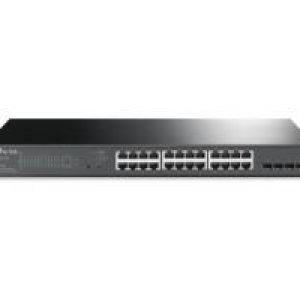 Switch TP-Link 24xRJ45 4xSFP PoE+ 1U Negro (TL-SG2428P)