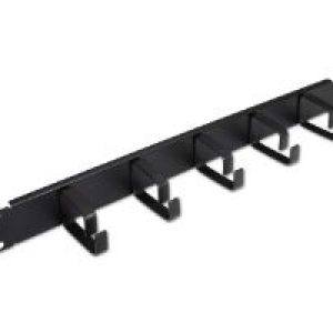 Organizador Cables Metálico AISENS 1U Negro (A141-0309)