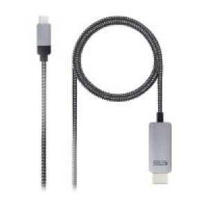 Nanocable USB-C/M a HDMI/M 3m Negro (10.15.5103)