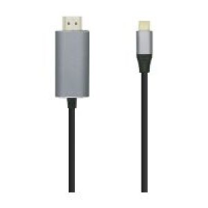 Cable AISENS USB-C/M a HDMI/M 1.8m Negro (A109-0393)