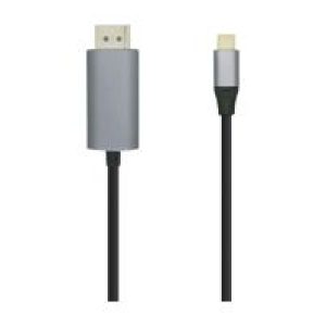 Cable AISENS USB-C/M a DP/M Negro 1.8m (A109-0395)