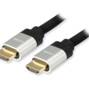 Cable EQUIP HDMI/M a HDMI/M 3m Negro/Plata (EQ119382)