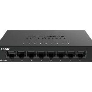Switch D-Link 8xRJ45 GbE Negro (DGS-108GL)