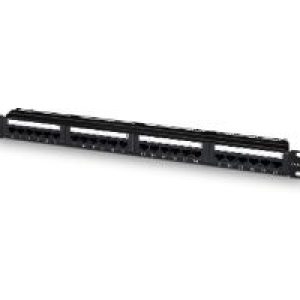 Panel AISENS 24P RJ45 CAT6 UTP 19″ 1U (A141-0308)
