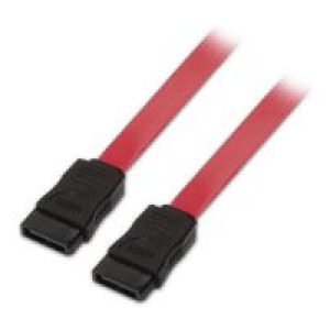 Cable AISENS SATA3 (7-pin) 0.5m Negro/Rojo (A130-0153)