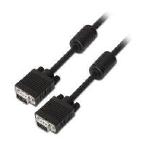 Cable AISENS VGA/M a VGA/M 6m Negro (A113-0073)