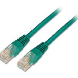 Cable Red AISENS RJ45 Cat.5e UTP Verde 2m (A133-0195)
